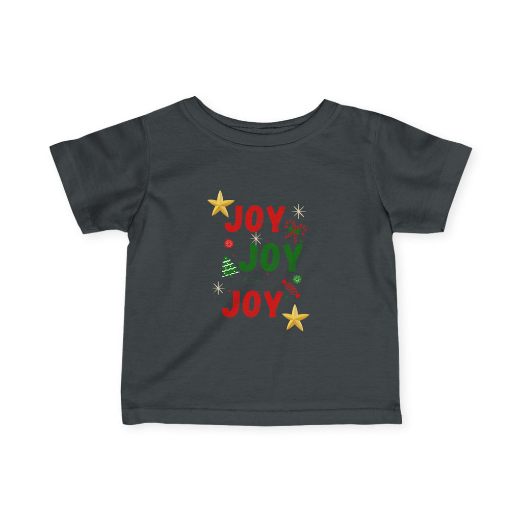 Joy Joy Joy Christmas Infant T-shirt