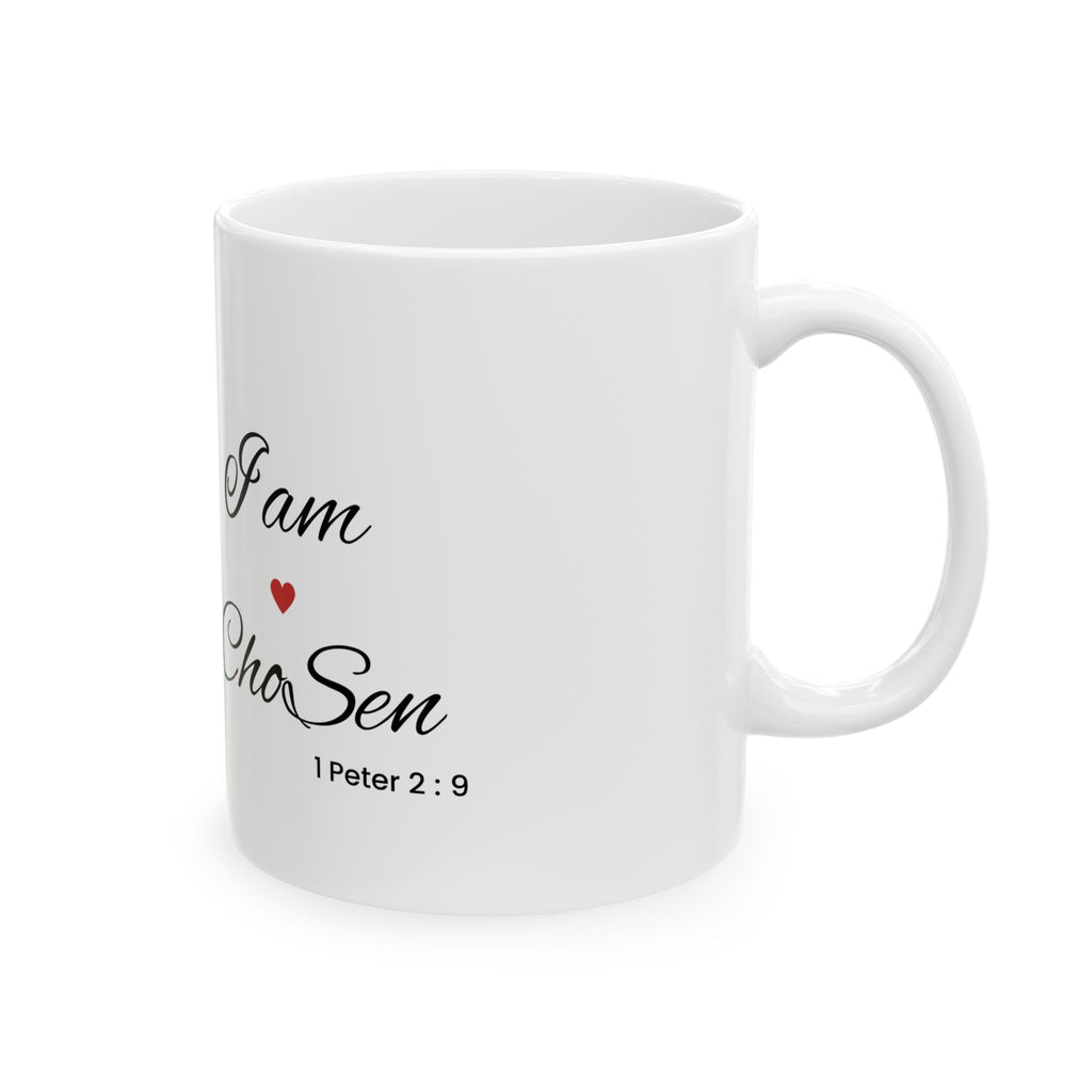 I Am Chosen mug