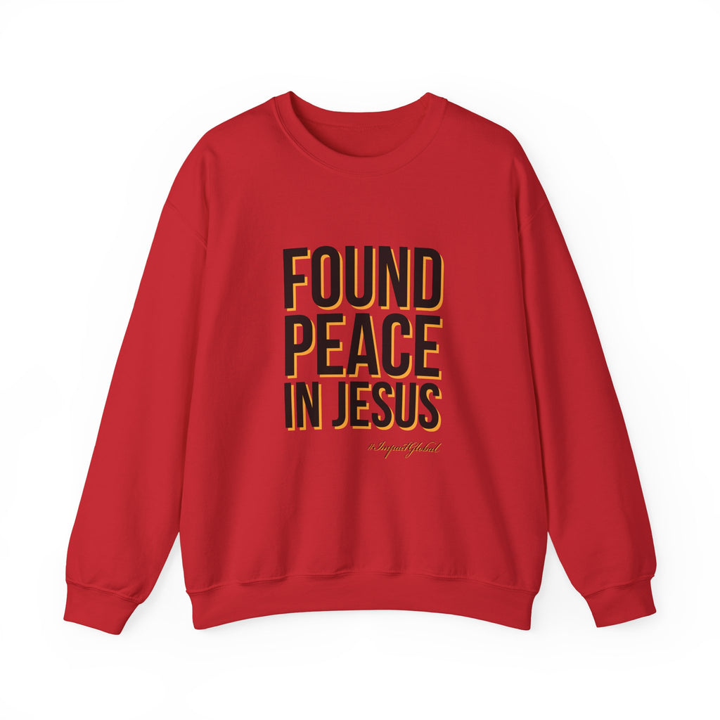 Found Peace in Jesus Sweatshirt