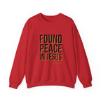 Found Peace in Jesus Sweatshirt