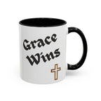 Grace Wins Christian Mug  11oz 15oz