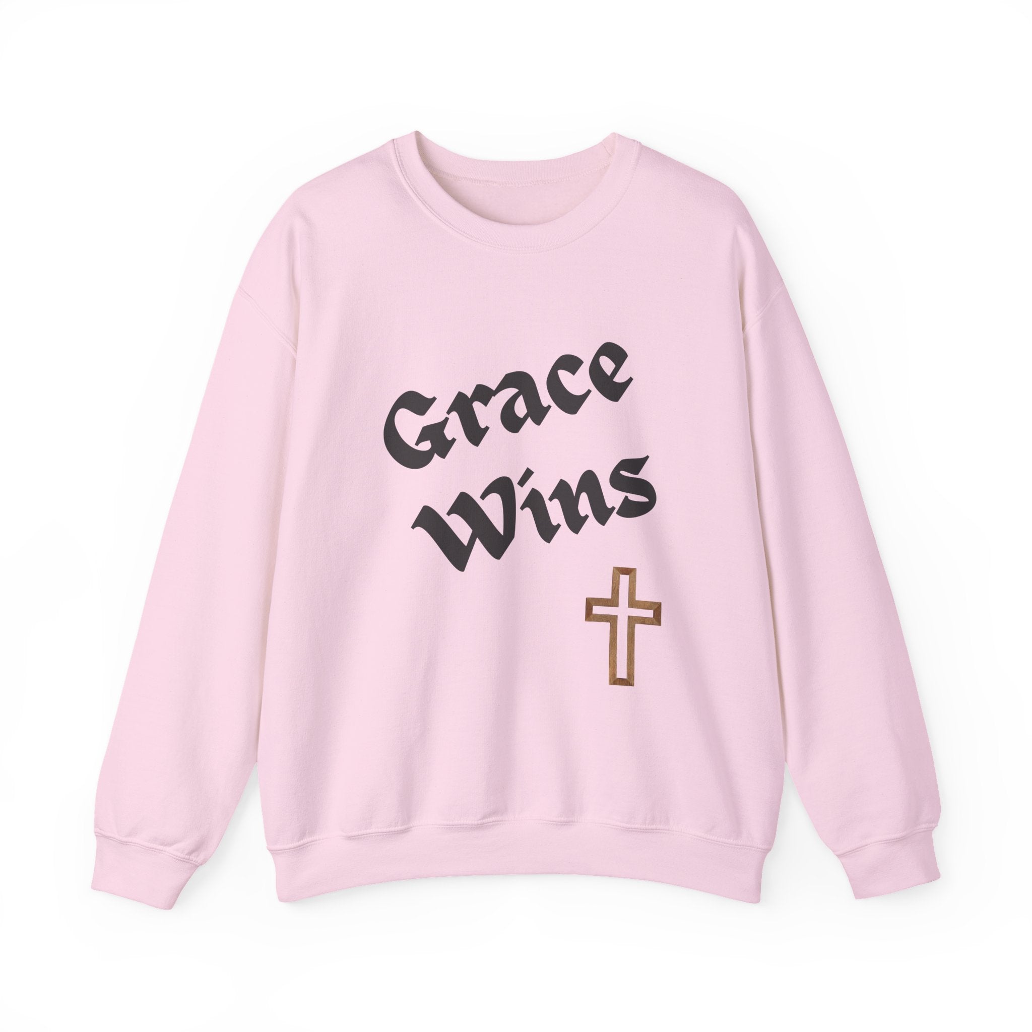 Grace Wins Christian Sweatshirt
