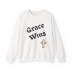 Grace Wins Christian Sweatshirt