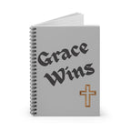 Grace Wins Ruled Journal