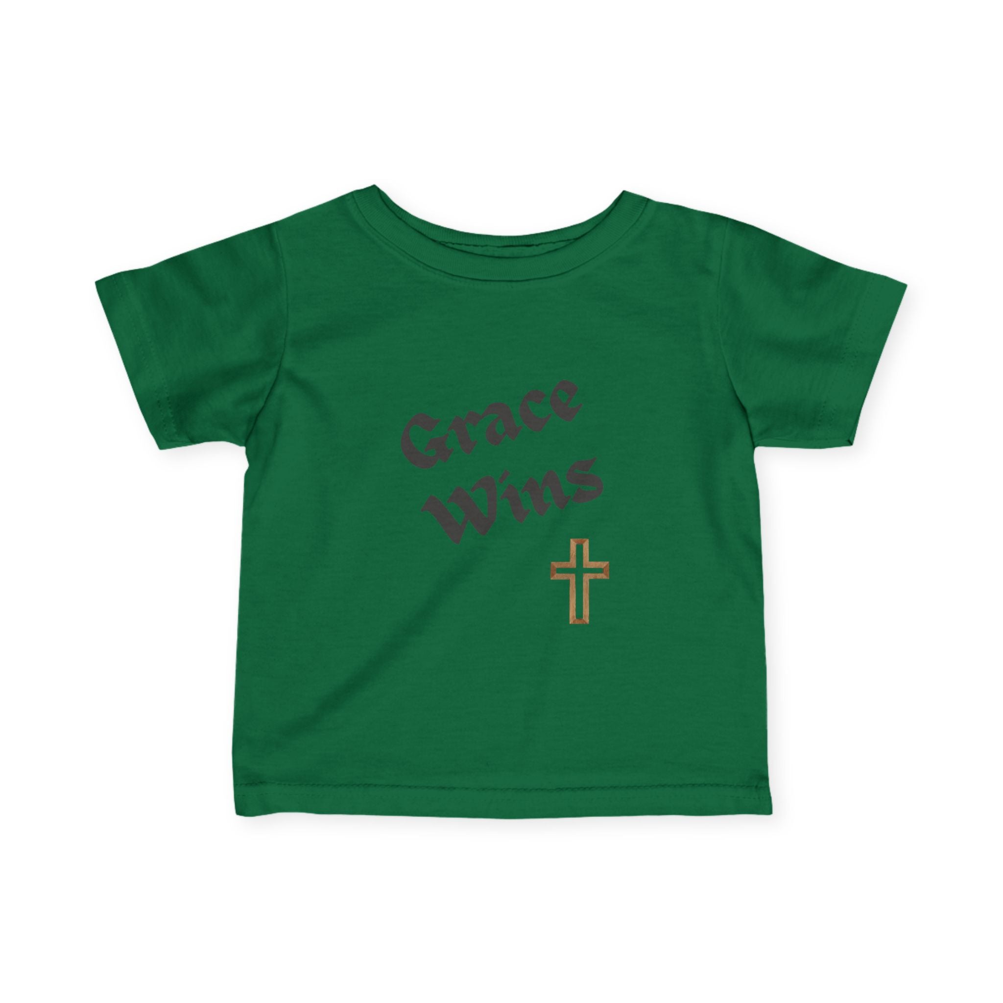 Grace Wins Christian Infant T-Shirt