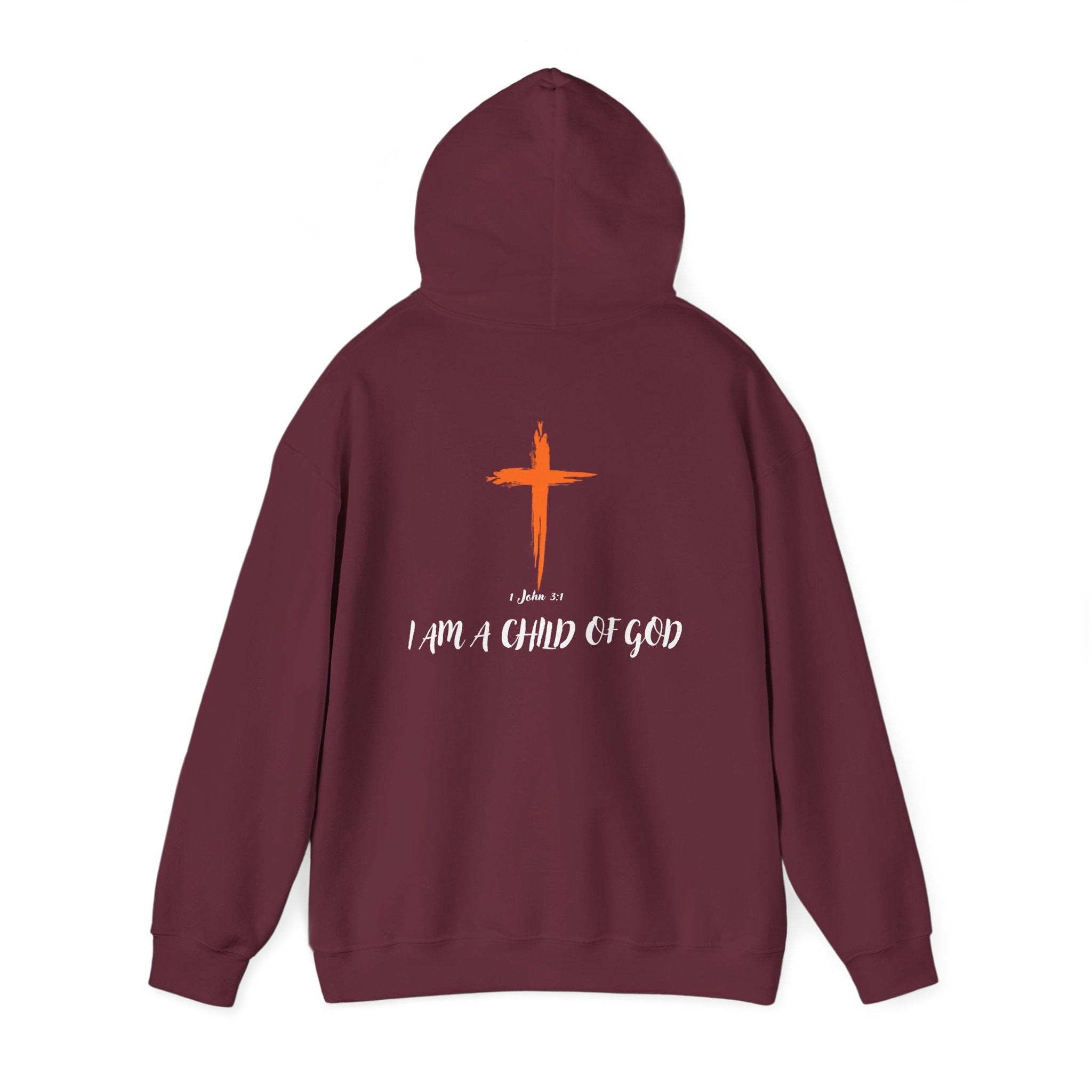 I am a Child of God Hoodie White