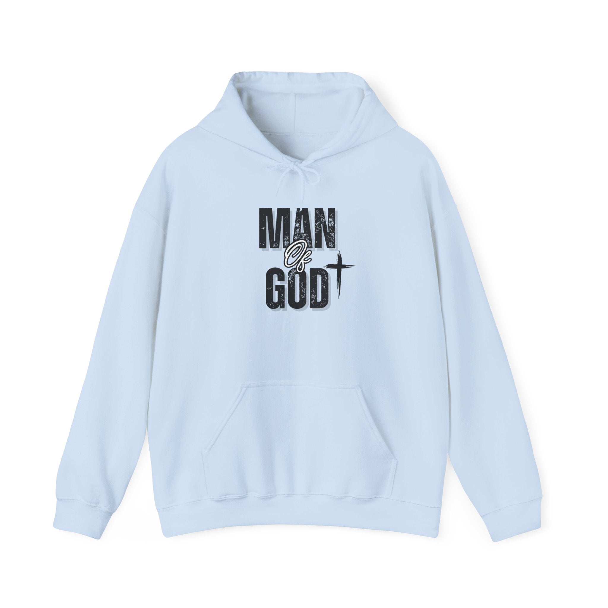 Man of God Christian Hoodie | Faith Graphic Hoodie