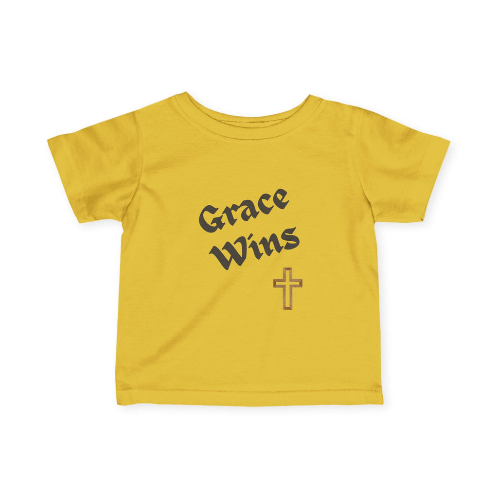 Grace Wins Christian Infant T-Shirt