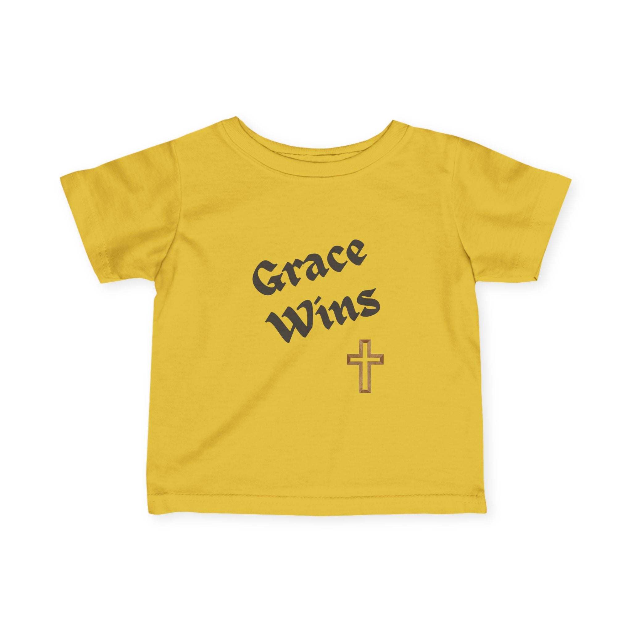 Grace Wins Christian Infant T-Shirt