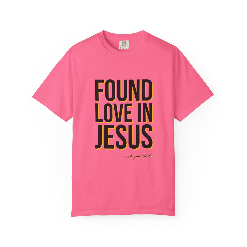 Found Love in Jesus T-shirt (Dif. font)