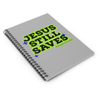 Jesus Saves Gray Journal