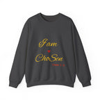 I Am Chosen Heart Sweatshirt Golden