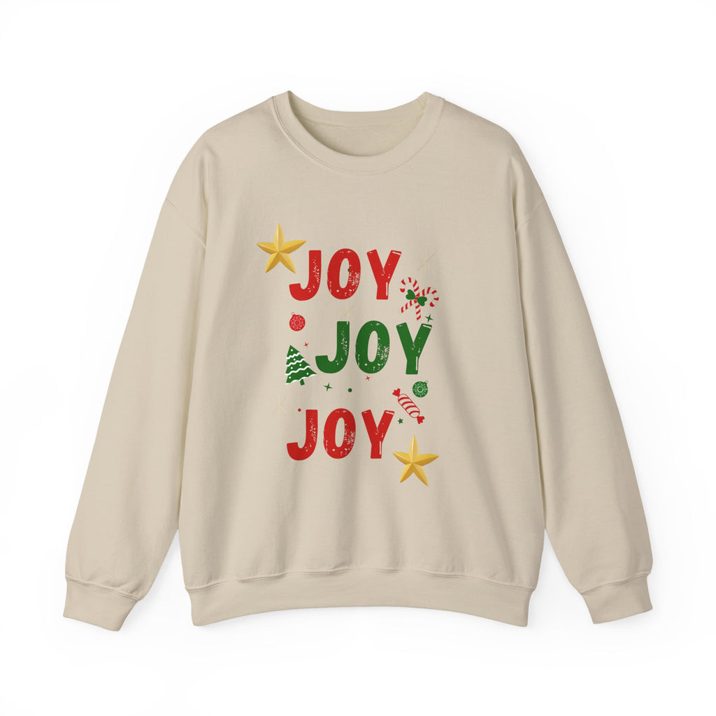 Joy Joy Joy Christmas Sweatshirt