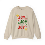 Joy Joy Joy Christmas Sweatshirt