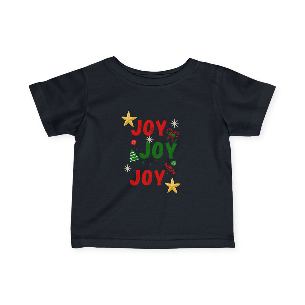 Joy Joy Joy Christmas Infant T-shirt