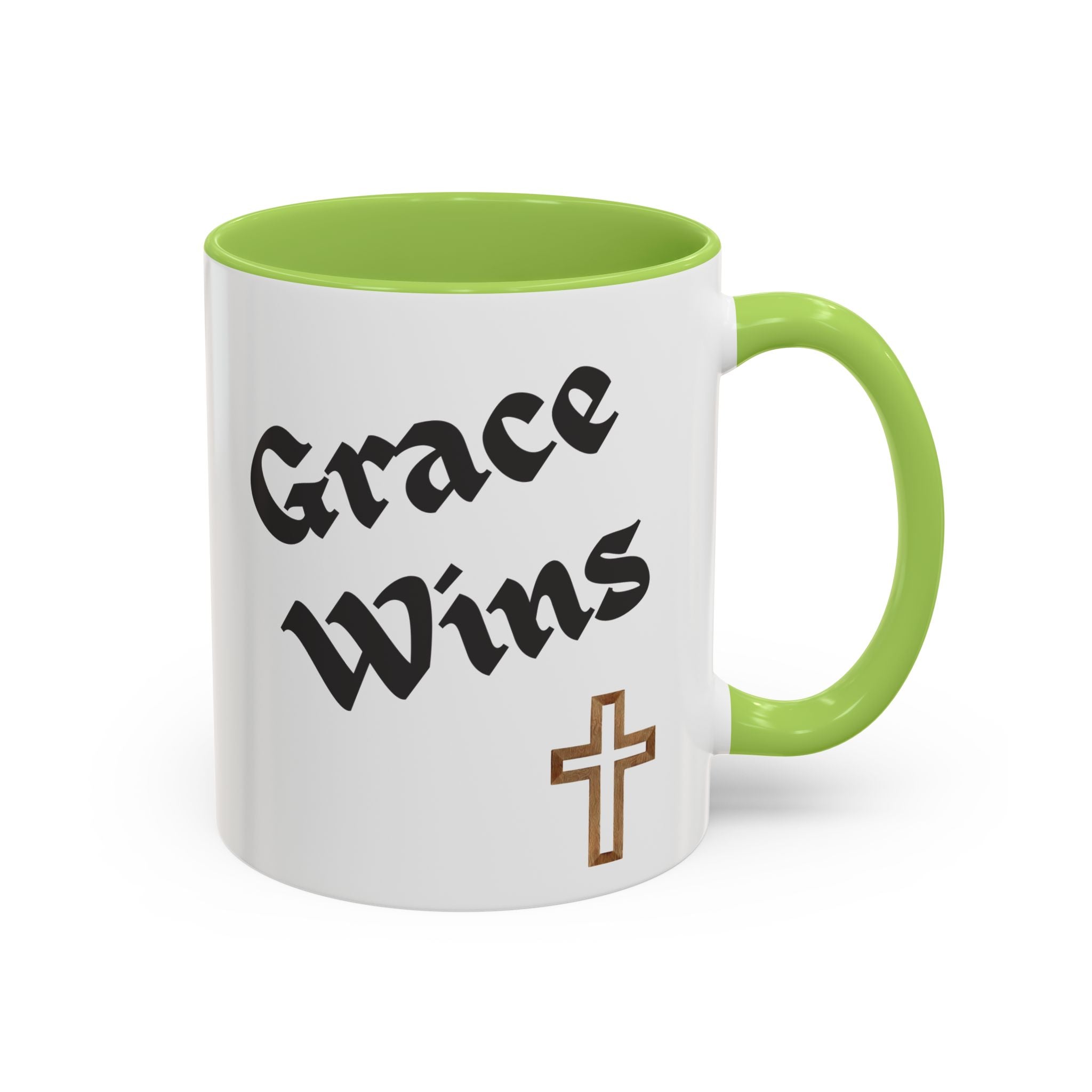 Grace Wins Christian Mug  11oz 15oz