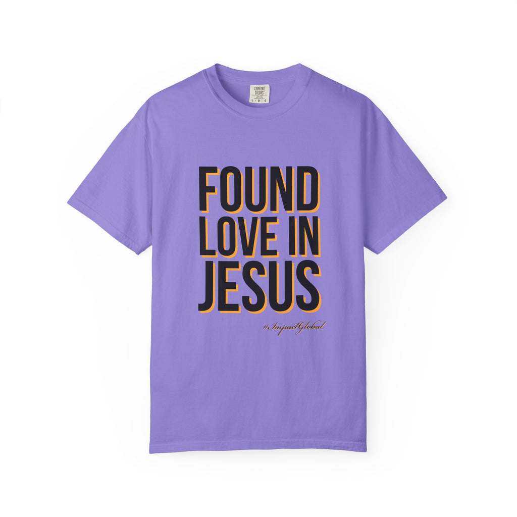 Found Love in Jesus T-shirt (Dif. font)
