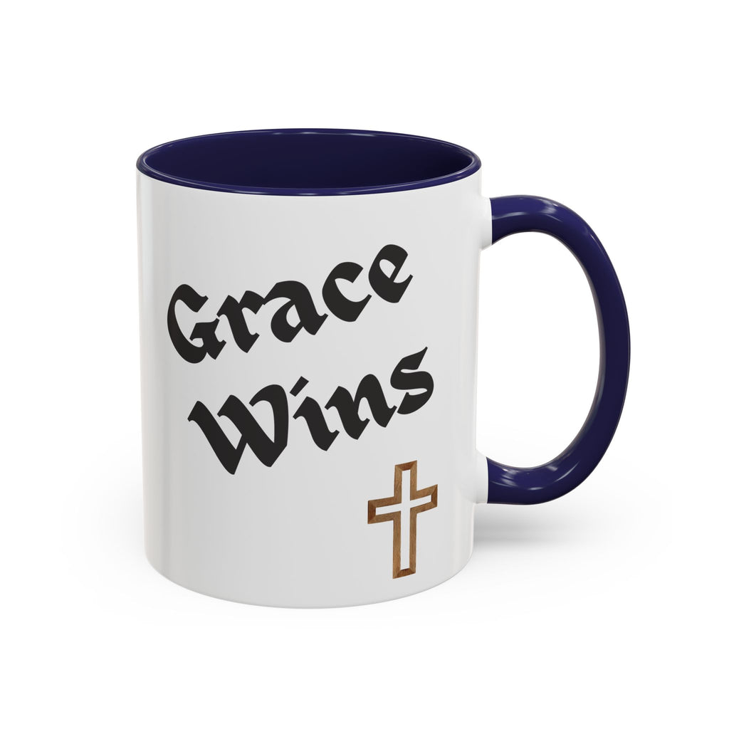 Grace Wins Christian Mug  11oz 15oz