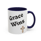 Grace Wins Christian Mug  11oz 15oz