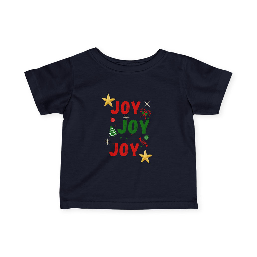 Joy Joy Joy Christmas Infant T-shirt