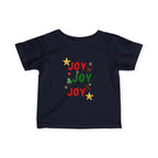 Joy Joy Joy Christmas Infant T-shirt