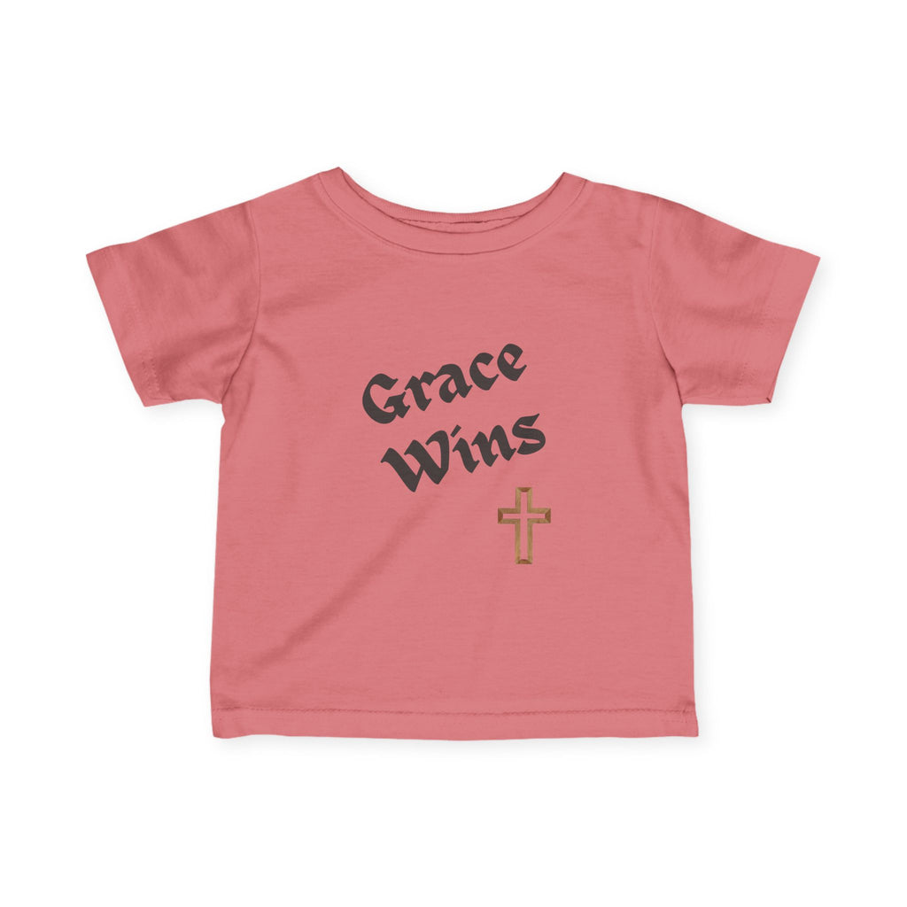 Grace Wins Christian Infant T-Shirt