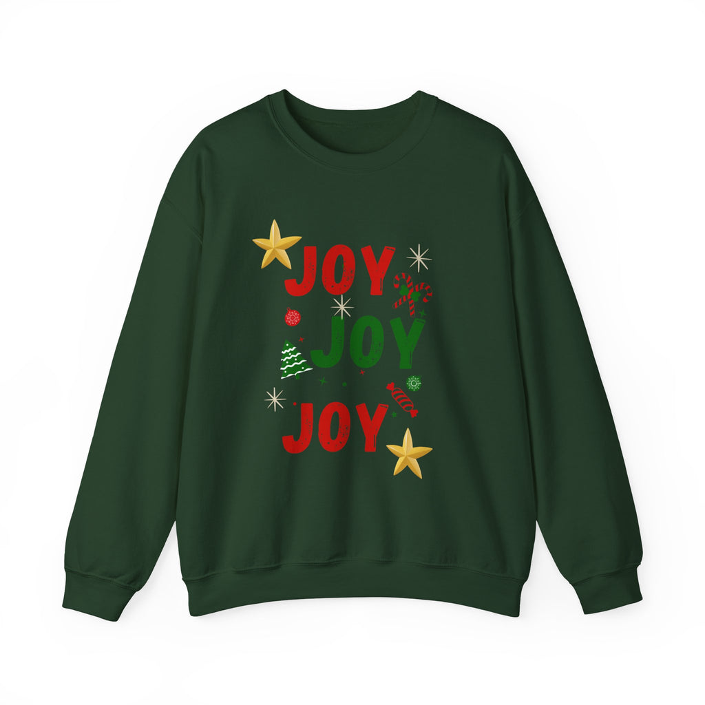 Joy Joy Joy Christmas Sweatshirt