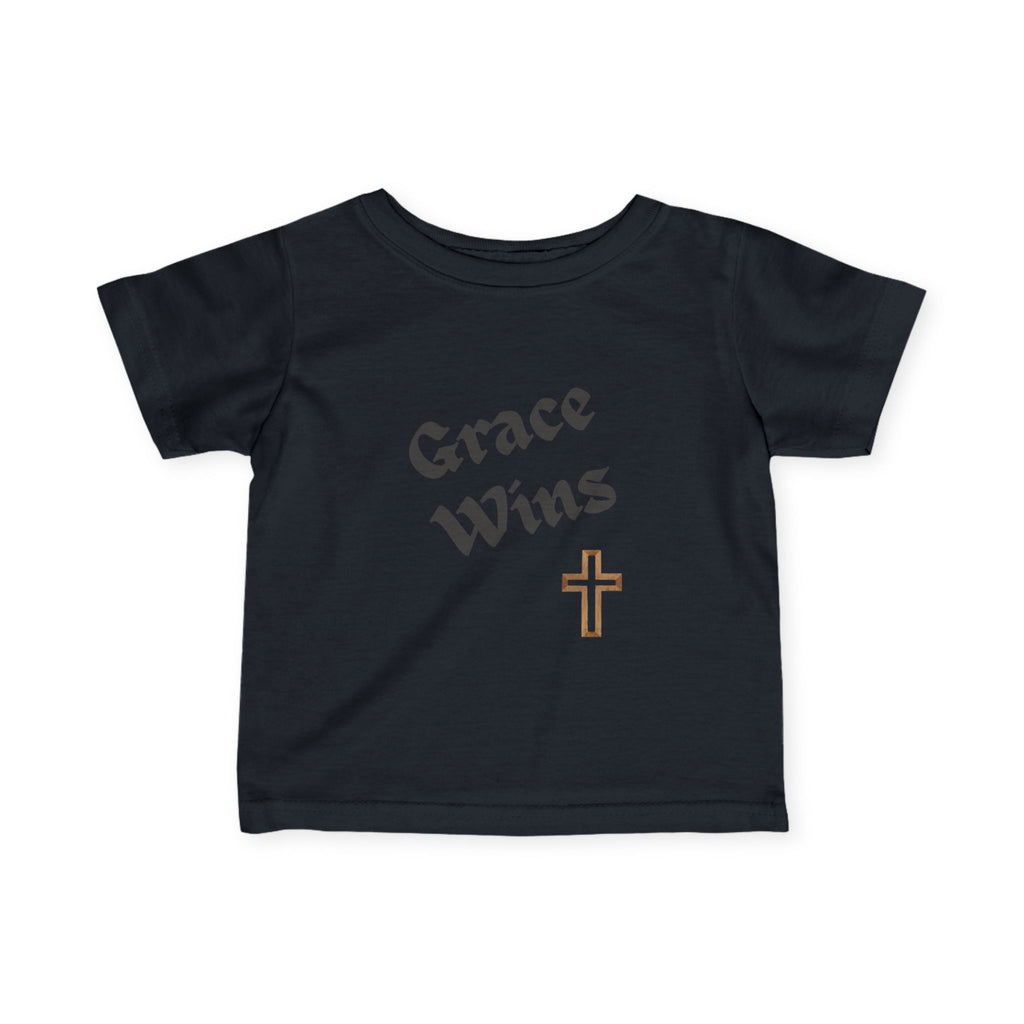 Grace Wins Christian Infant T-Shirt