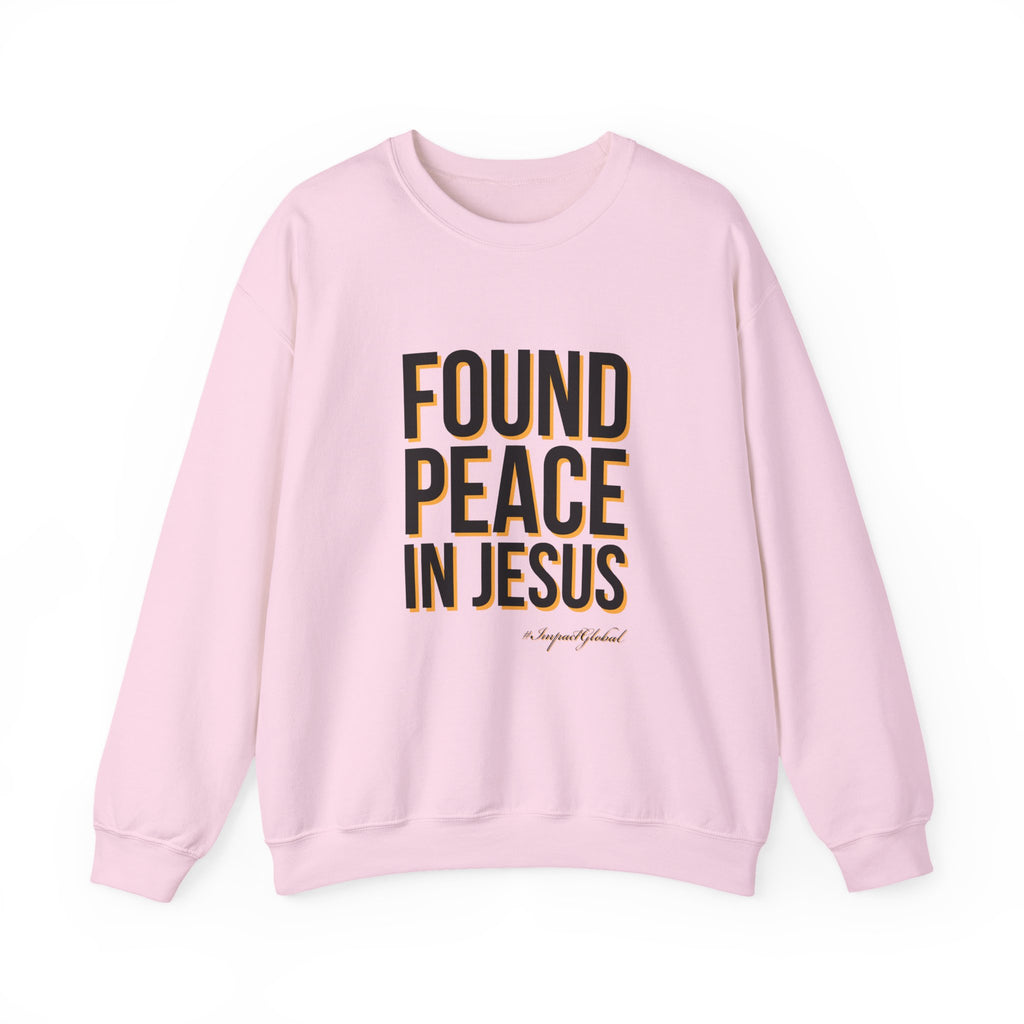 Found Peace in Jesus Sweatshirt