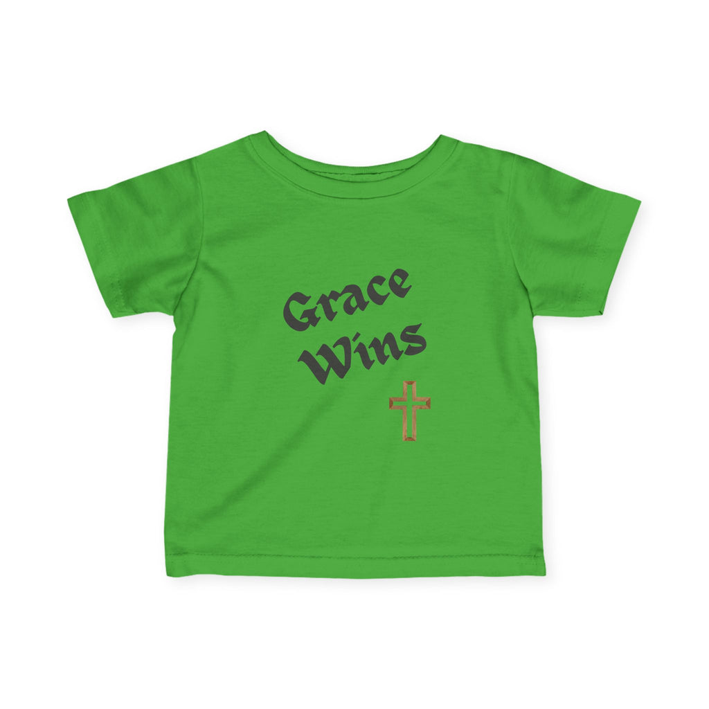 Grace Wins Christian Infant T-Shirt