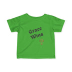 Grace Wins Christian Infant T-Shirt