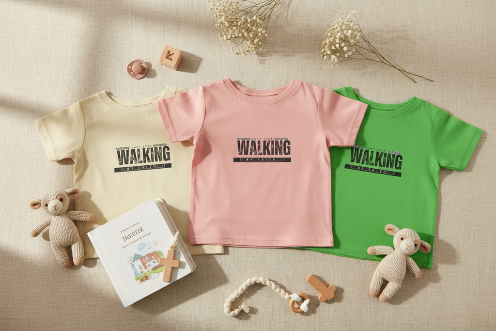 All Infant Tees Flat Lay
