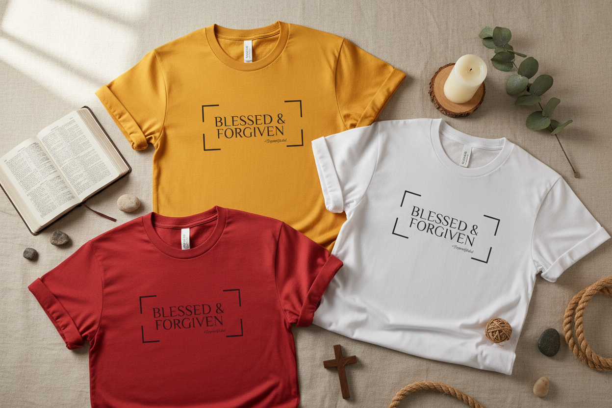 All T-Shirts Flat Lay