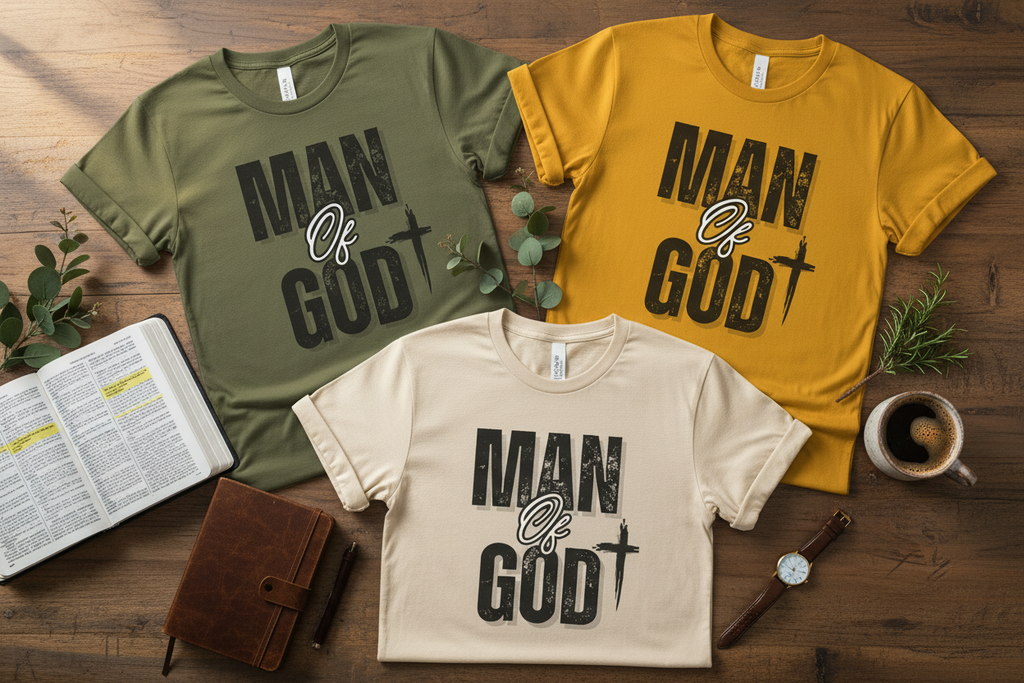 All T-Shirts - Reclaimed Wood Flat Lay