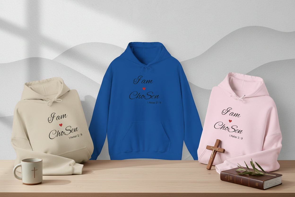 All Three Hoodies Display