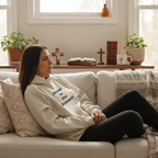 Beige Hoodie Lifestyle