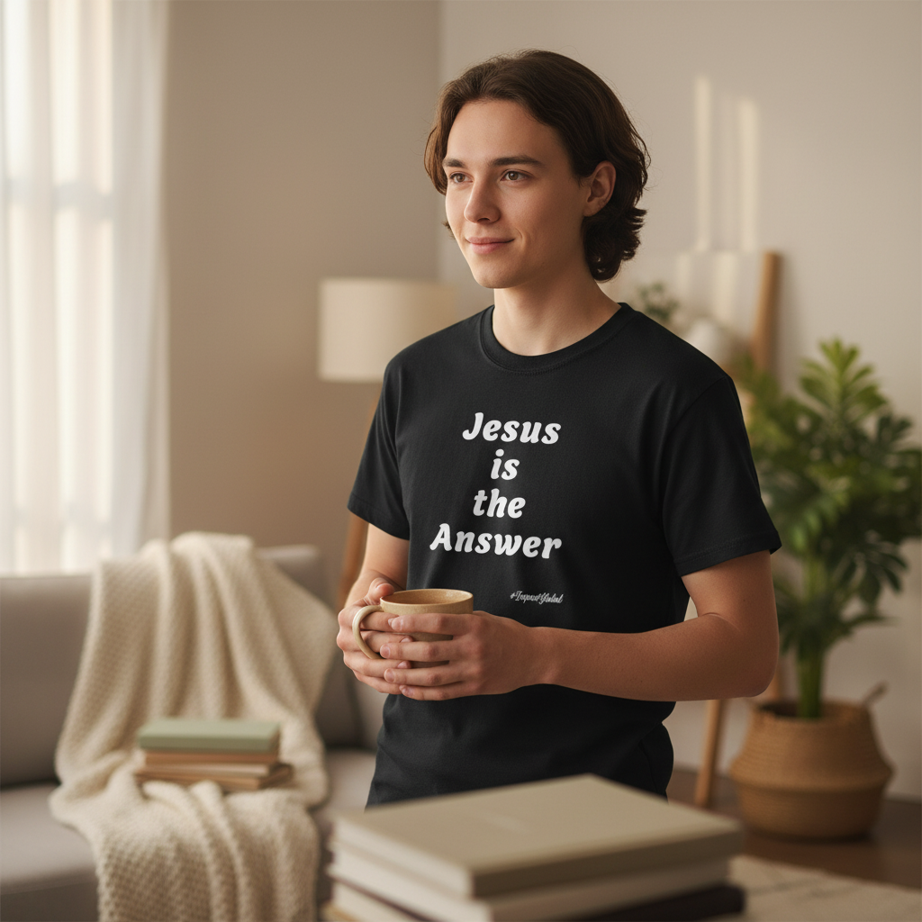 Black Jesus Answer Tee Lifestyle