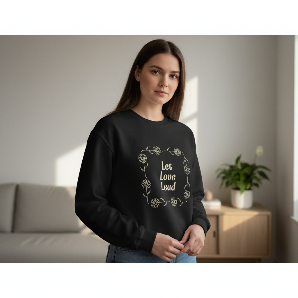 Black Sweatshirt Lifestyle