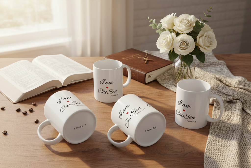 Chosen Mugs Collection Display