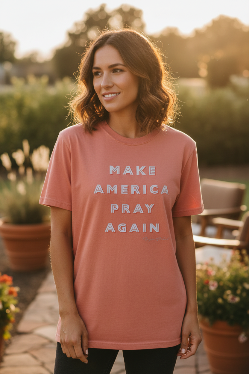 Coral T-Shirt Worn