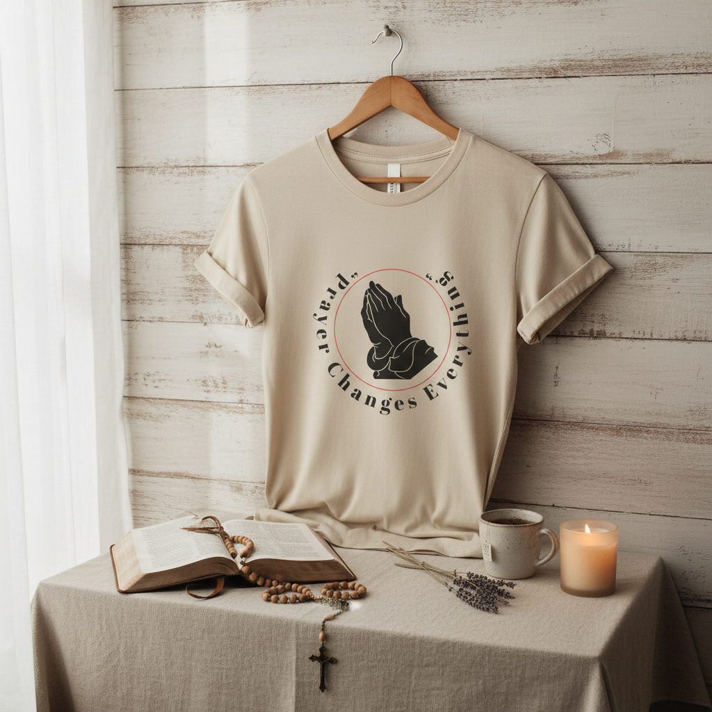 Cream T-Shirt Lifestyle