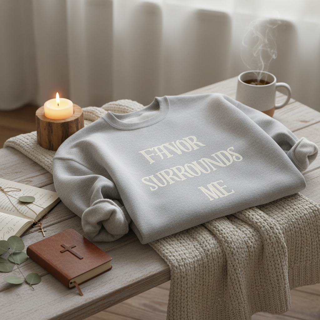 Gray Sweatshirt Lifestyle