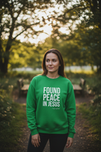 Green Sweatshirt Worn