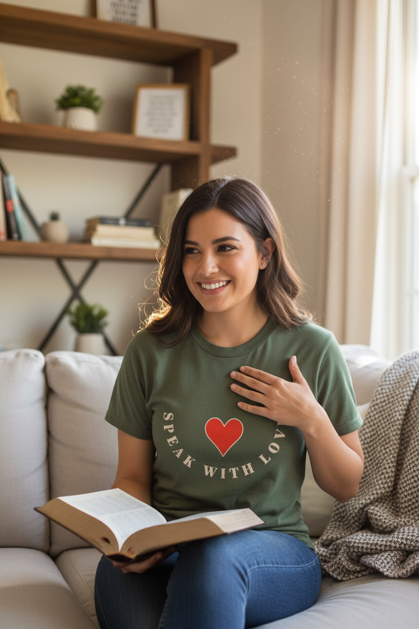 Green T-Shirt Worn