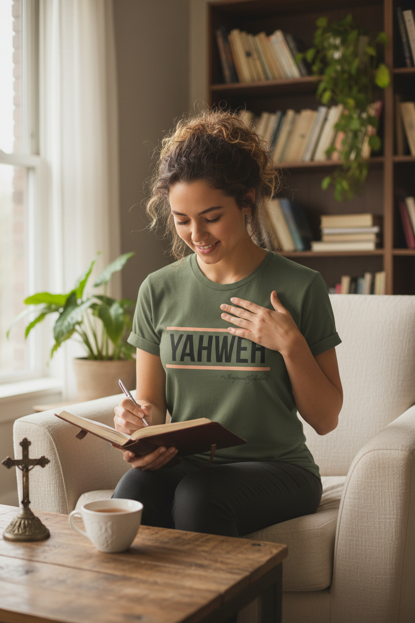 Green T-Shirt Worn