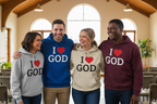Group Wearing Hoodies - Community