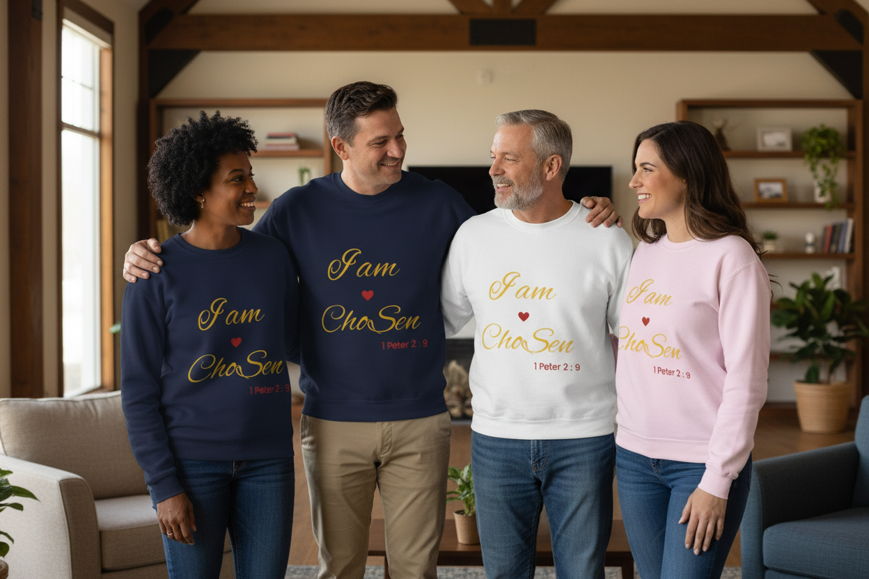 Group Wearing Sweatshirts - Community