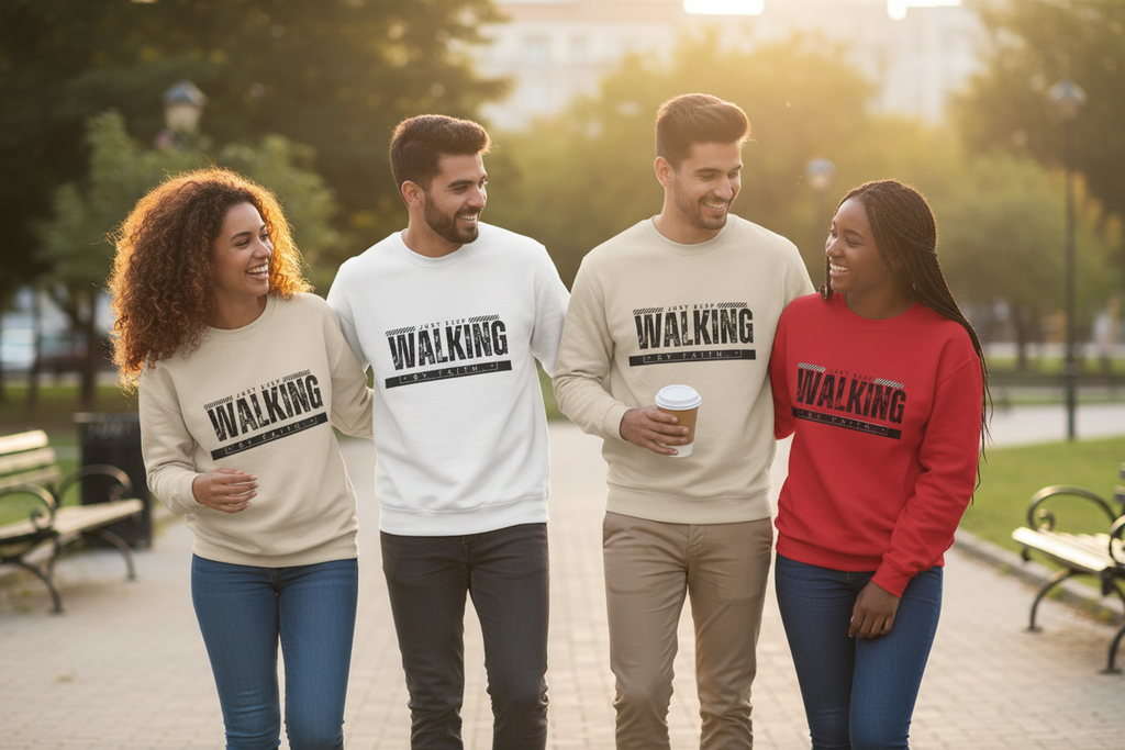 Group Wearing Sweatshirts - Outdoor
