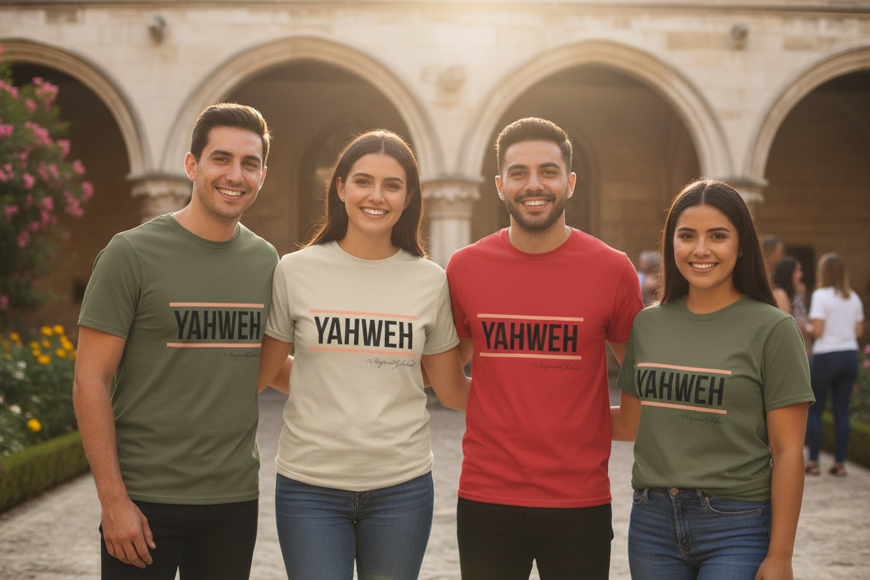 Group Wearing T-Shirts - Community