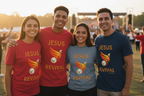 Group Wearing T-Shirts - Community